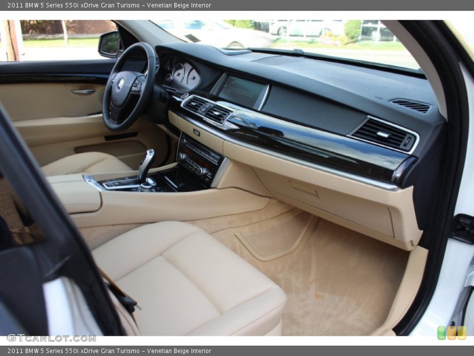 Venetian Beige Interior Photo for the 2011 BMW 5 Series 550i xDrive Gran Turismo #55507991