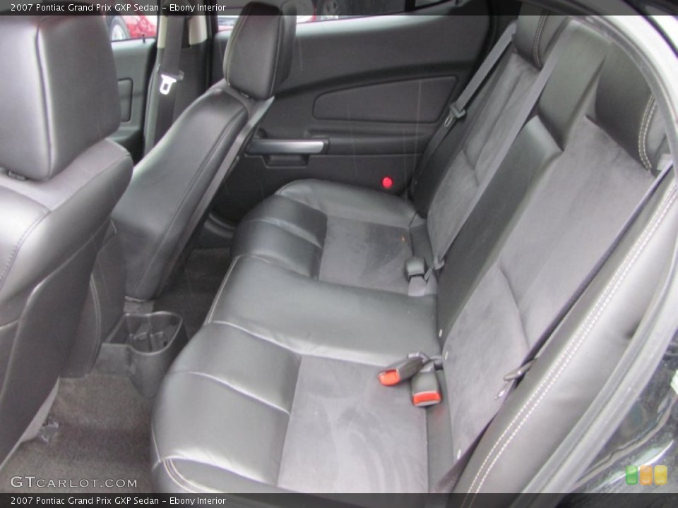 Ebony Interior Photo for the 2007 Pontiac Grand Prix GXP Sedan #55509647