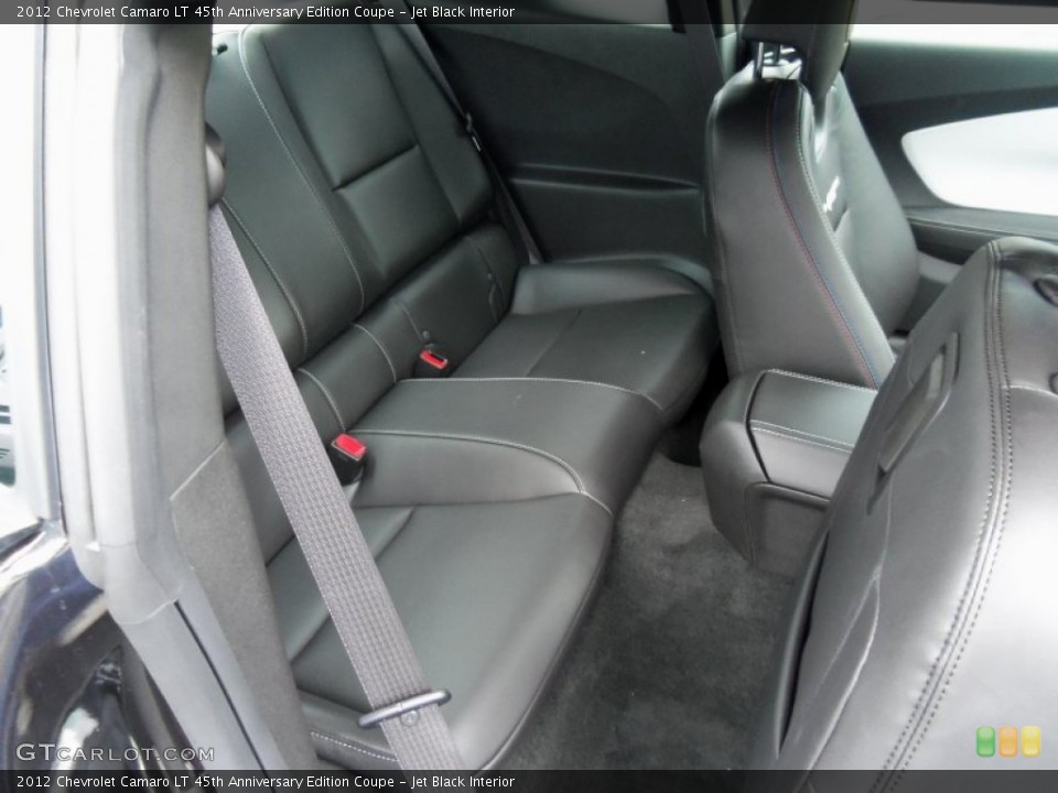 Jet Black Interior Photo for the 2012 Chevrolet Camaro LT 45th Anniversary Edition Coupe #55511555
