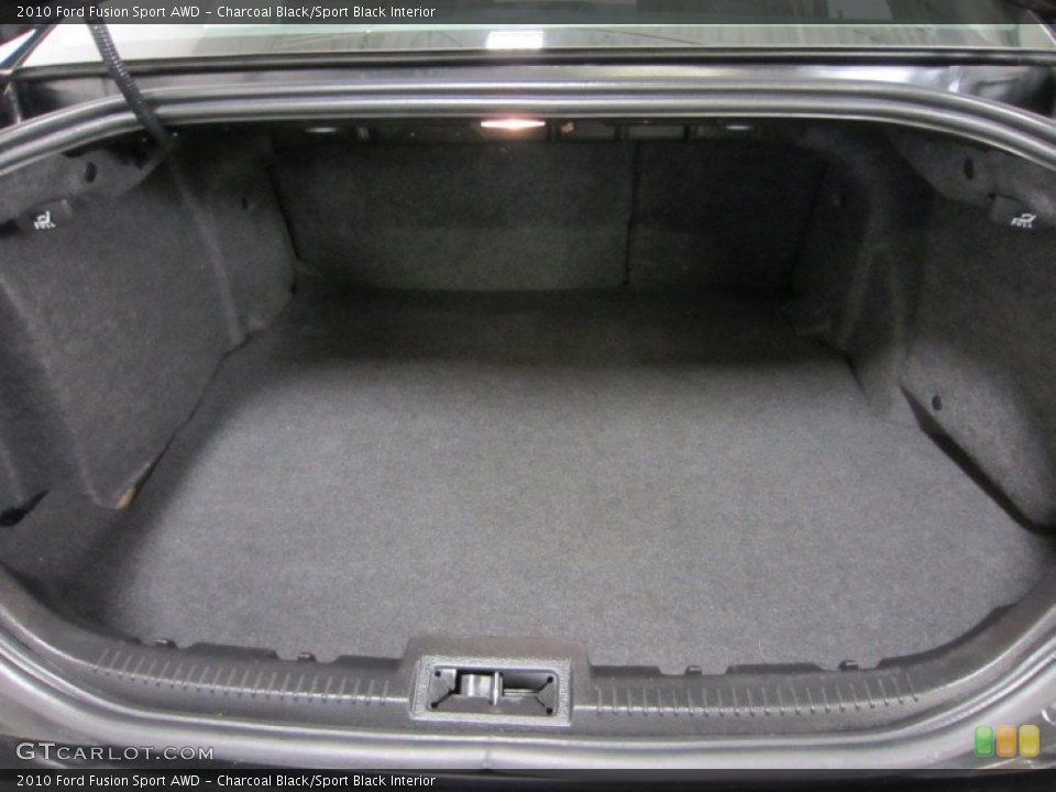 Charcoal Black/Sport Black Interior Trunk for the 2010 Ford Fusion Sport AWD #55512042