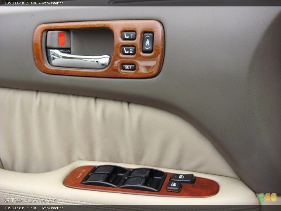 Ivory Interior Controls for the 1998 Lexus LS 400 #55513383