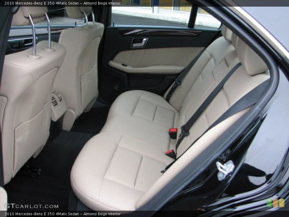 Almond Beige Interior Photo for the 2010 Mercedes-Benz E 350 4Matic Sedan #55515437