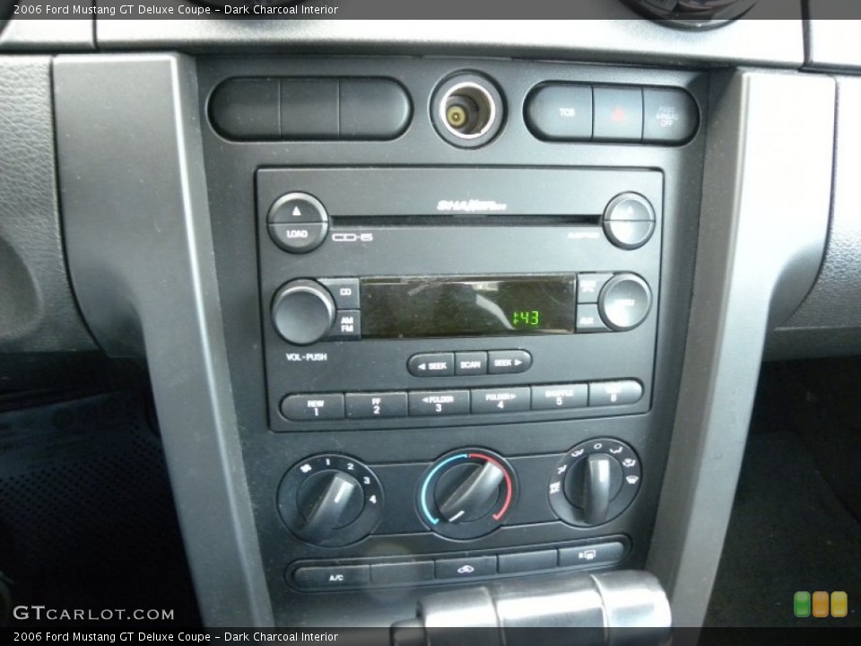 Dark Charcoal Interior Audio System for the 2006 Ford Mustang GT Deluxe Coupe #55516379
