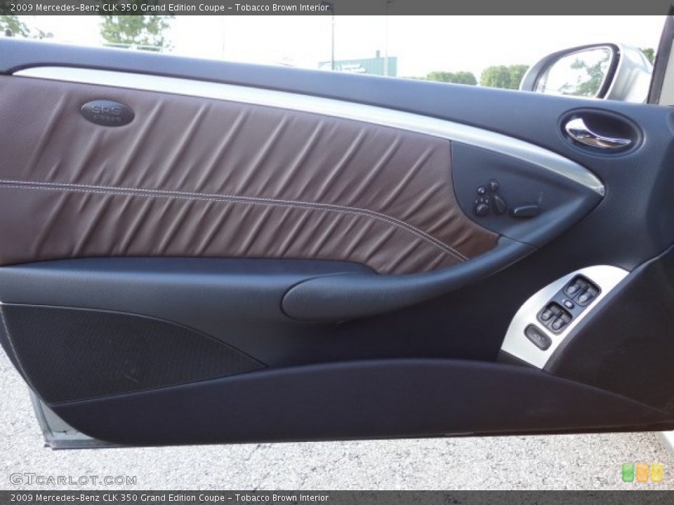 Tobacco Brown Interior Door Panel for the 2009 Mercedes-Benz CLK 350 Grand Edition Coupe #55516865