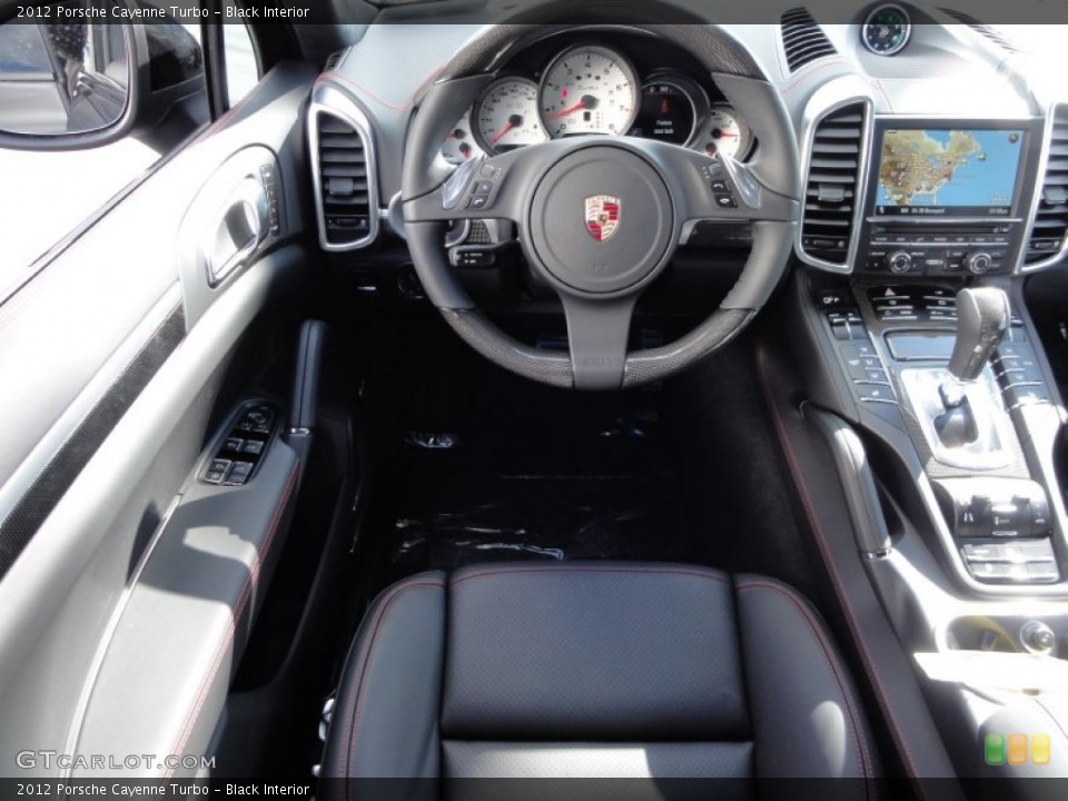Black Interior Photo for the 2012 Porsche Cayenne Turbo #55517093
