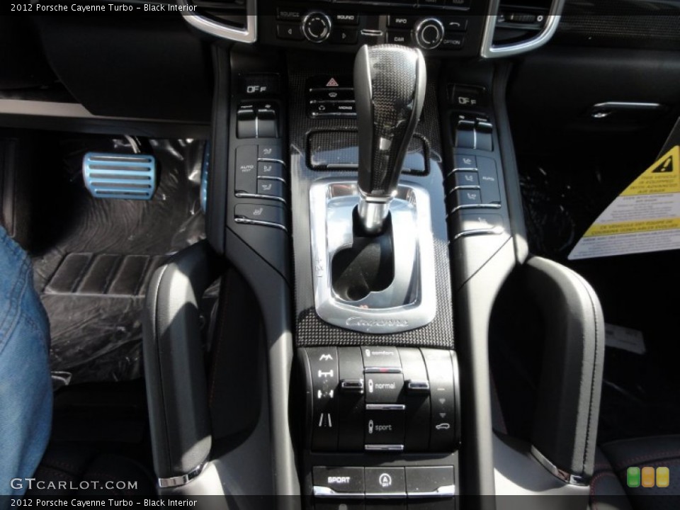 Black Interior Transmission for the 2012 Porsche Cayenne Turbo #55517201