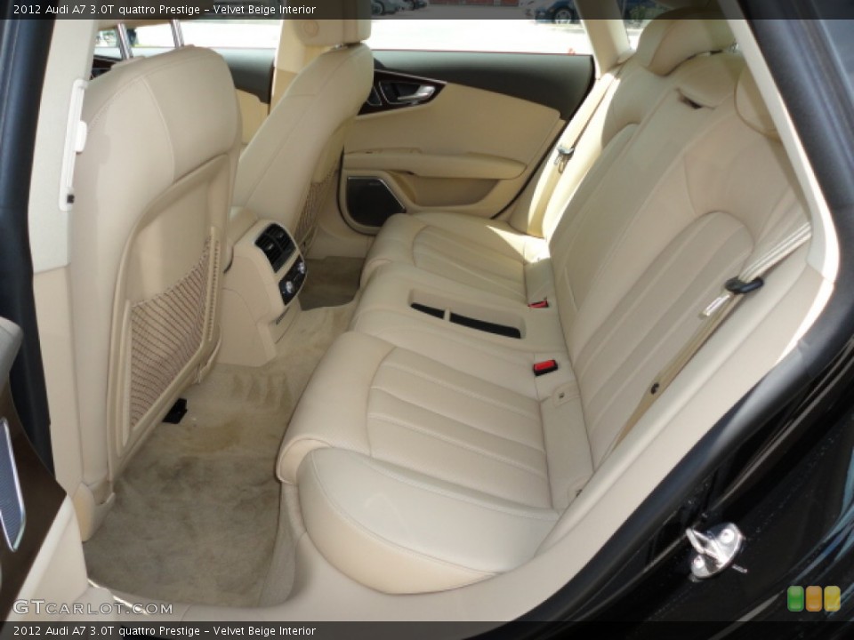 Velvet Beige Interior Photo for the 2012 Audi A7 3.0T quattro Prestige #55519289