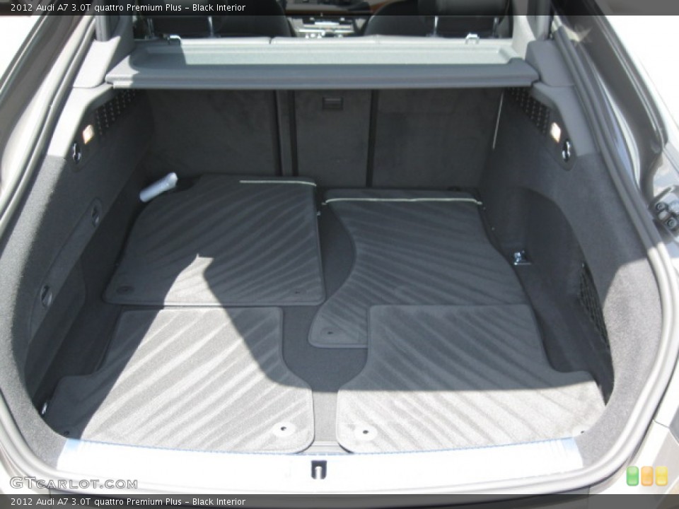Black Interior Trunk for the 2012 Audi A7 3.0T quattro Premium Plus #55519394