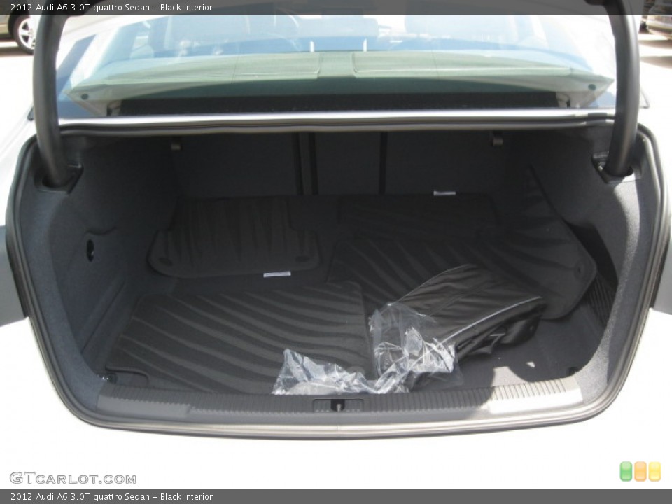 Black Interior Trunk for the 2012 Audi A6 3.0T quattro Sedan #55519550