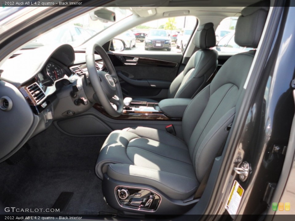 Black Interior Photo for the 2012 Audi A8 L 4.2 quattro #55519598