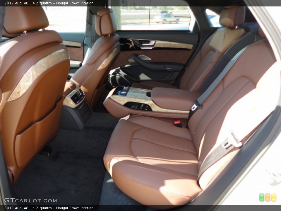 Nougat Brown Interior Photo for the 2012 Audi A8 L 4.2 quattro #55519763