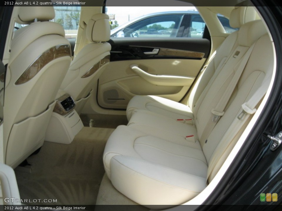 Silk Beige Interior Photo for the 2012 Audi A8 L 4.2 quattro #55519932