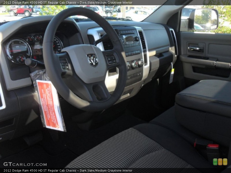 Dark Slate/Medium Graystone Interior Photo for the 2012 Dodge Ram 4500 HD ST Regular Cab Chassis #55519979