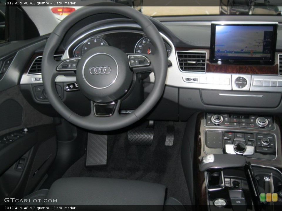 Black Interior Dashboard for the 2012 Audi A8 4.2 quattro #55520366