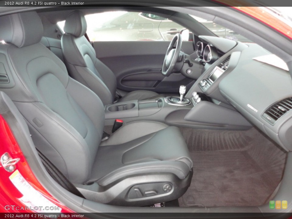 Black Interior Photo for the 2012 Audi R8 4.2 FSI quattro #55520459