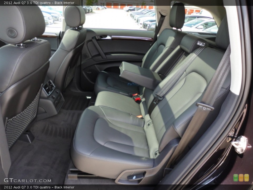 Black Interior Photo for the 2012 Audi Q7 3.0 TDI quattro #55520540