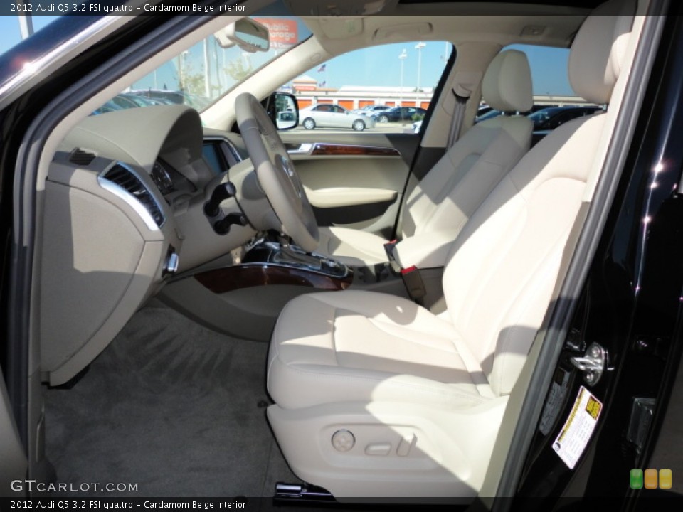 Cardamom Beige Interior Photo for the 2012 Audi Q5 3.2 FSI quattro #55520801