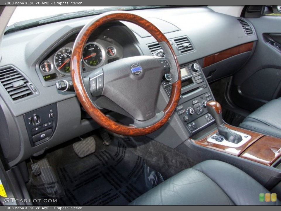 Graphite 2008 Volvo XC90 Interiors