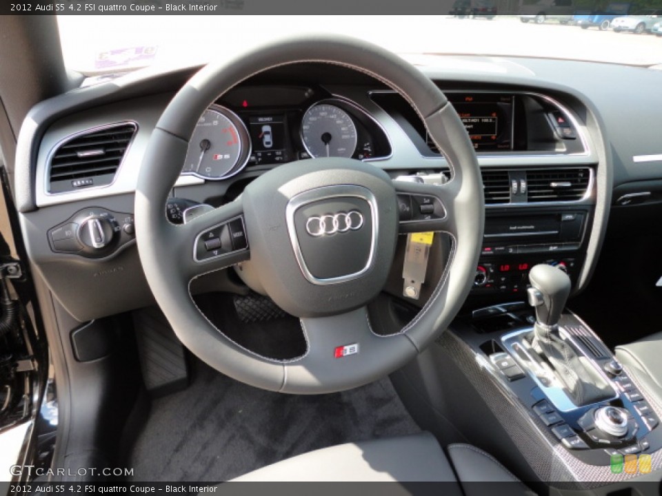 Black Interior Dashboard for the 2012 Audi S5 4.2 FSI quattro Coupe #55521062
