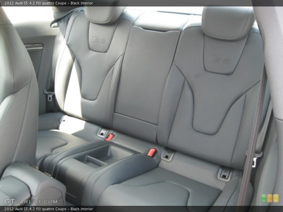 Black Interior Photo for the 2012 Audi S5 4.2 FSI quattro Coupe #55521242