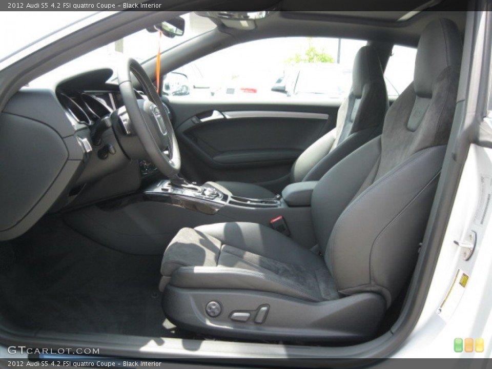 Black Interior Photo for the 2012 Audi S5 4.2 FSI quattro Coupe #55521292