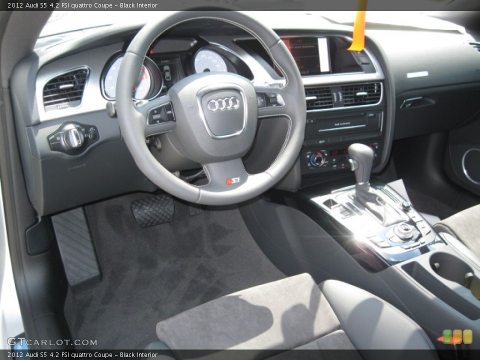 Black Interior Dashboard for the 2012 Audi S5 4.2 FSI quattro Coupe #55521299