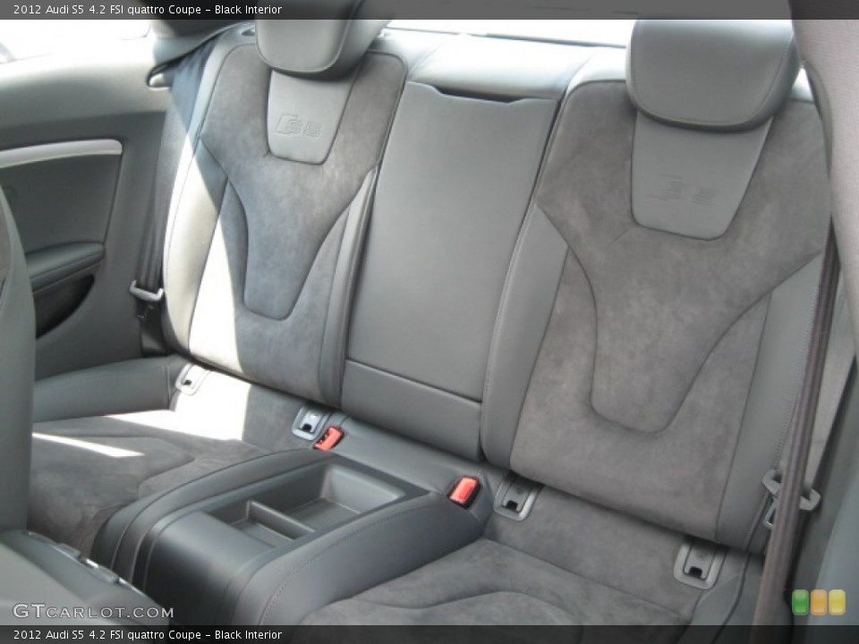 Black Interior Photo for the 2012 Audi S5 4.2 FSI quattro Coupe #55521308