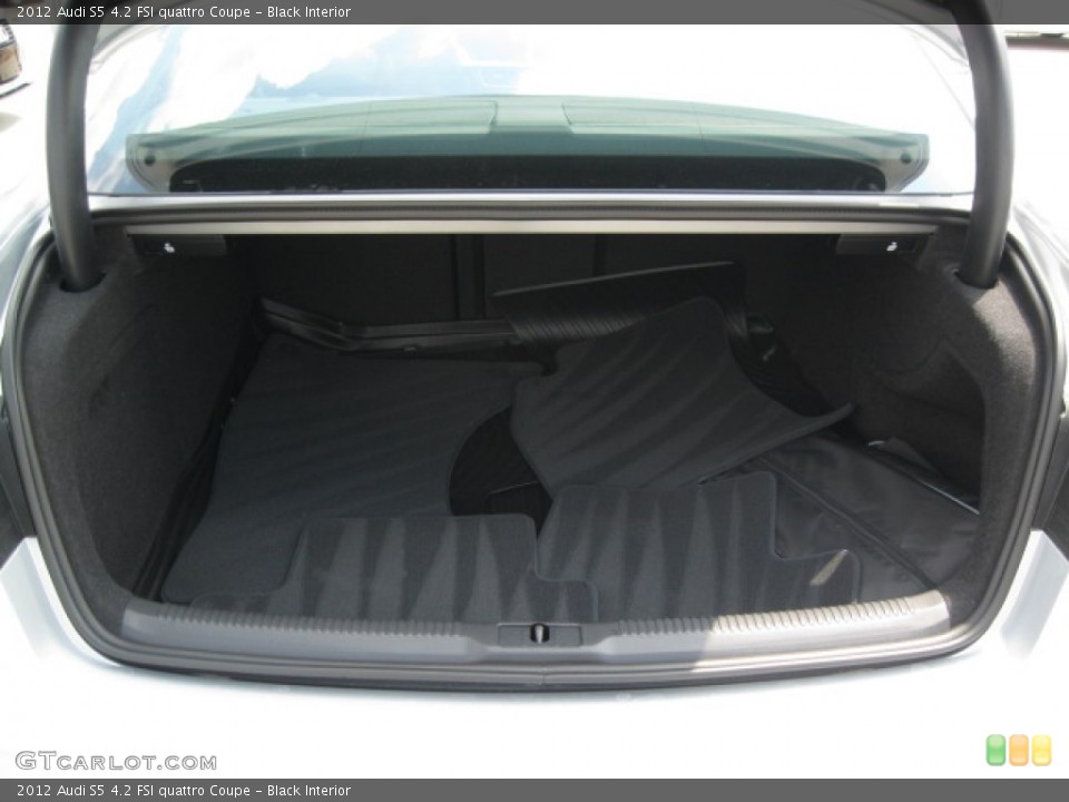 Black Interior Trunk for the 2012 Audi S5 4.2 FSI quattro Coupe #55521314