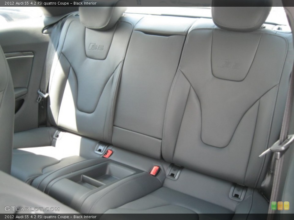 Black Interior Photo for the 2012 Audi S5 4.2 FSI quattro Coupe #55521386
