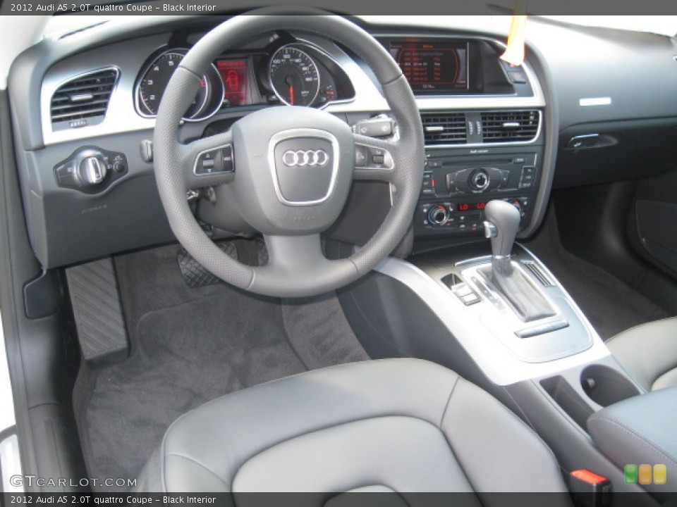 Black Interior Dashboard for the 2012 Audi A5 2.0T quattro Coupe #55521452