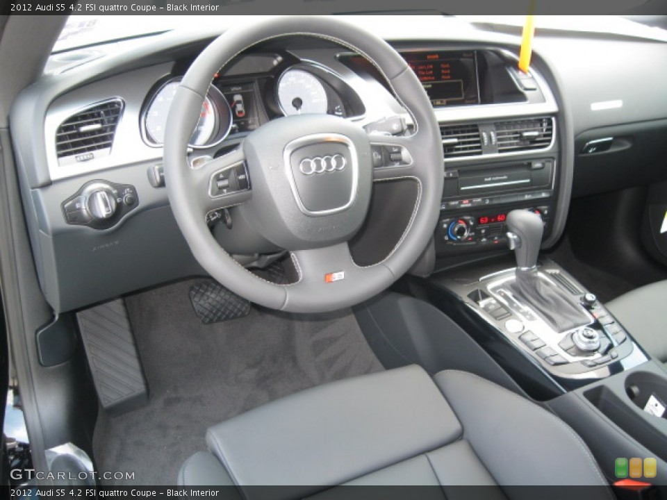 Black Interior Dashboard for the 2012 Audi S5 4.2 FSI quattro Coupe #55521548