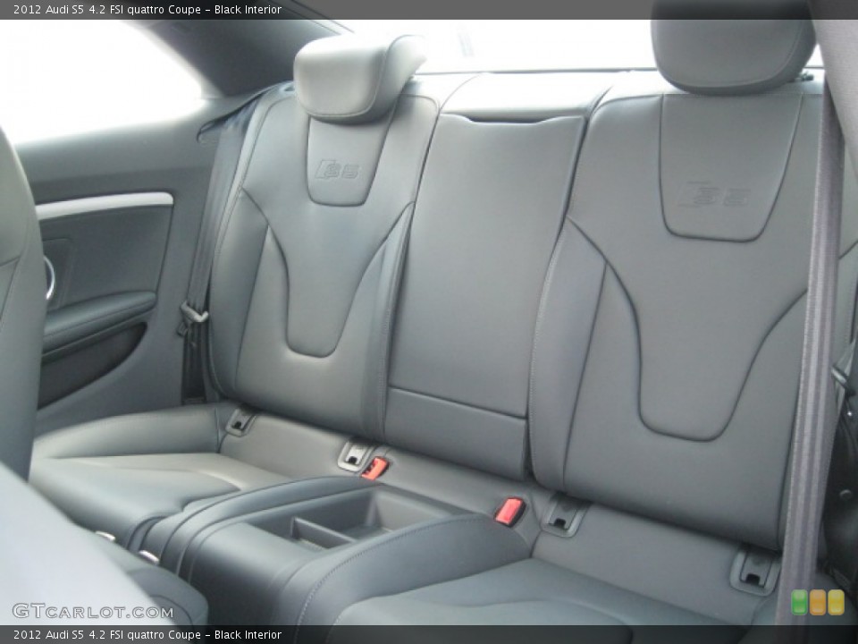 Black Interior Photo for the 2012 Audi S5 4.2 FSI quattro Coupe #55521557