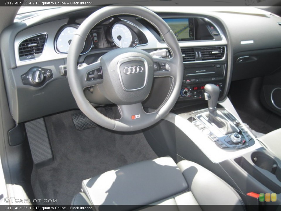 Black Interior Dashboard for the 2012 Audi S5 4.2 FSI quattro Coupe #55521635