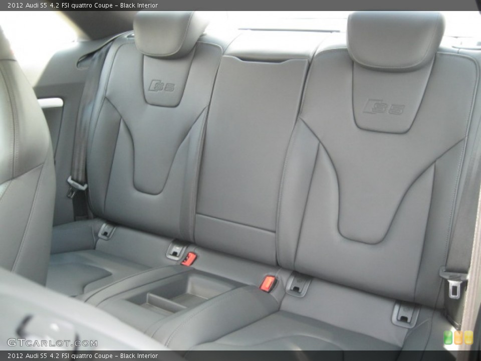 Black Interior Photo for the 2012 Audi S5 4.2 FSI quattro Coupe #55521641