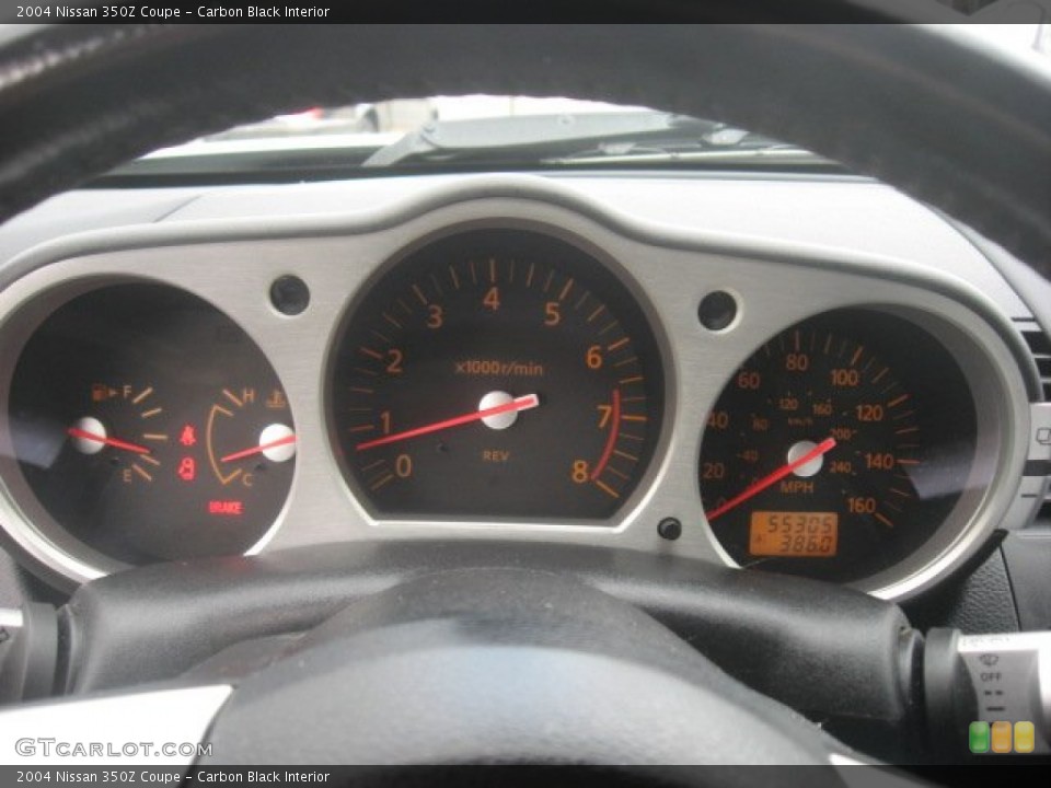 Carbon Black Interior Gauges for the 2004 Nissan 350Z Coupe #55521695