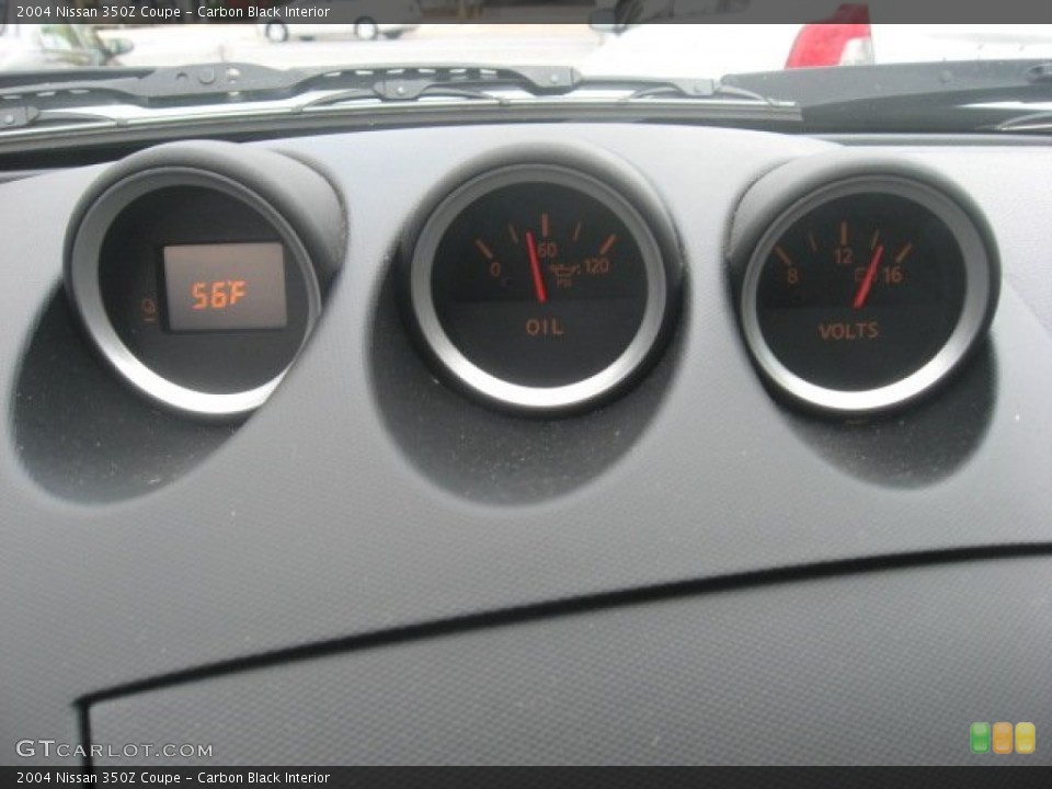 Carbon Black Interior Gauges for the 2004 Nissan 350Z Coupe #55521719