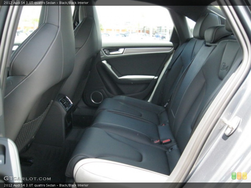 Black/Black Interior Photo for the 2012 Audi S4 3.0T quattro Sedan #55521722