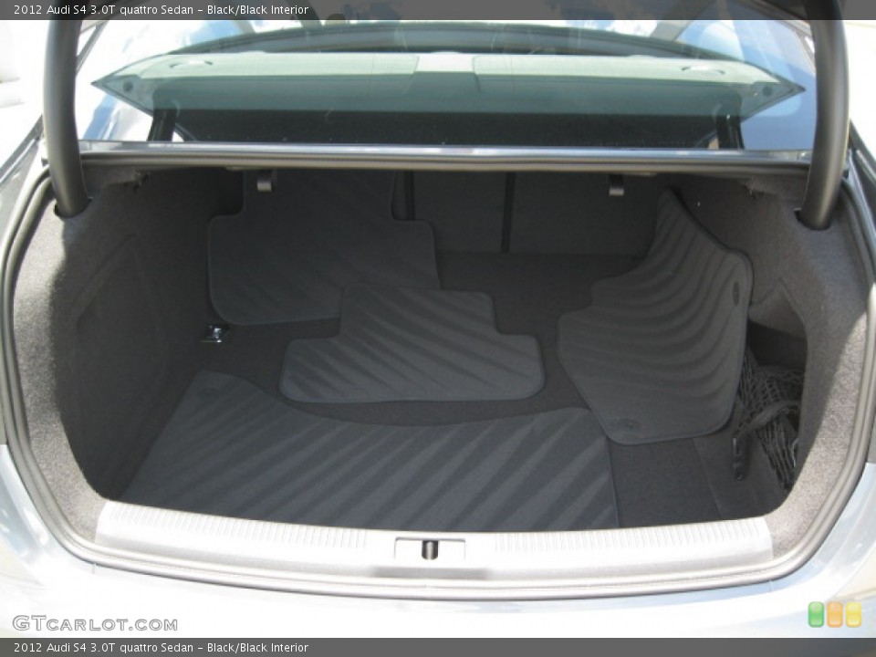 Black/Black Interior Trunk for the 2012 Audi S4 3.0T quattro Sedan #55521731