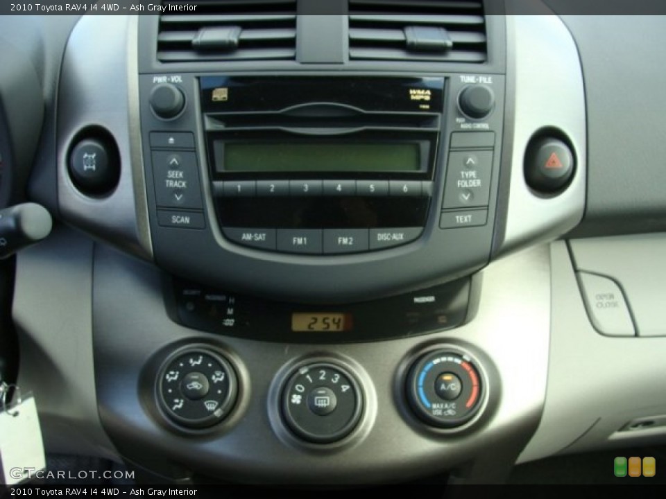 Ash Gray Interior Controls for the 2010 Toyota RAV4 I4 4WD #55523303