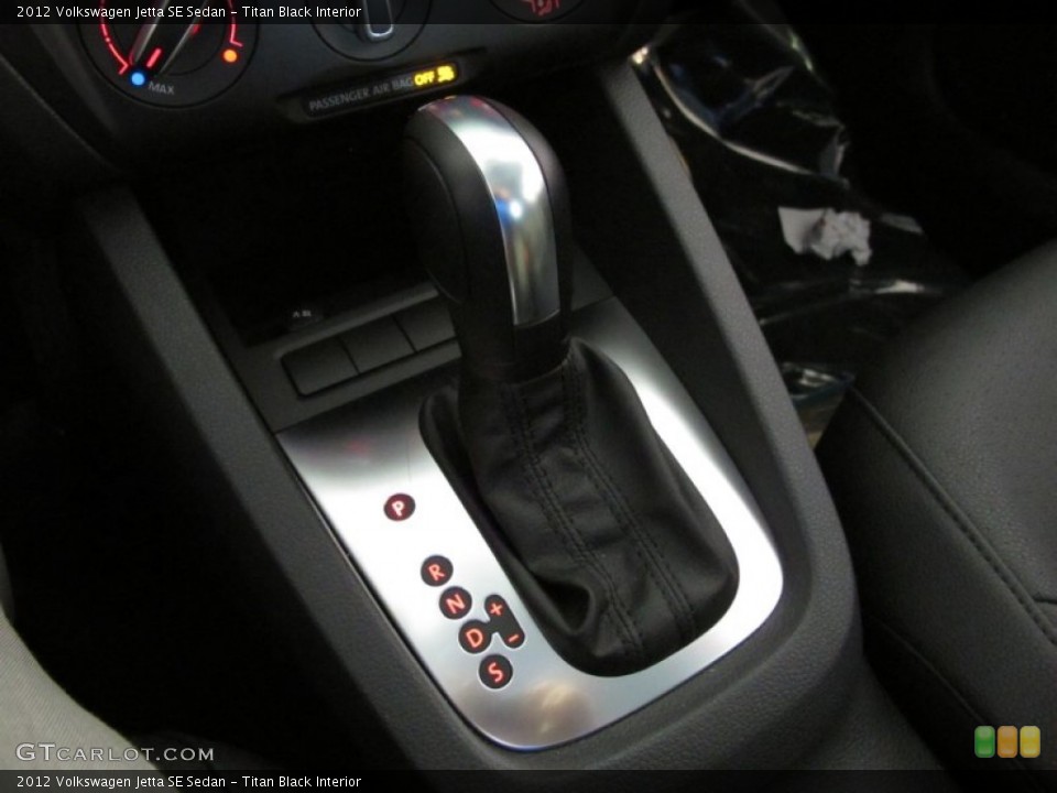 Titan Black Interior Transmission for the 2012 Volkswagen Jetta SE Sedan #55524338