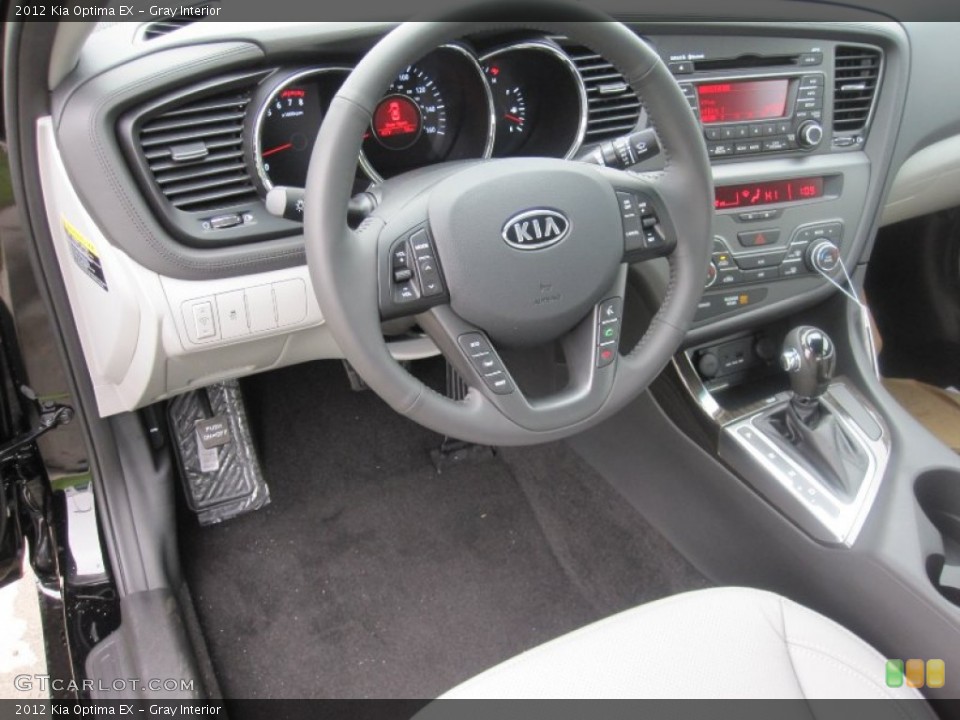 Gray Interior Photo for the 2012 Kia Optima EX #55524619