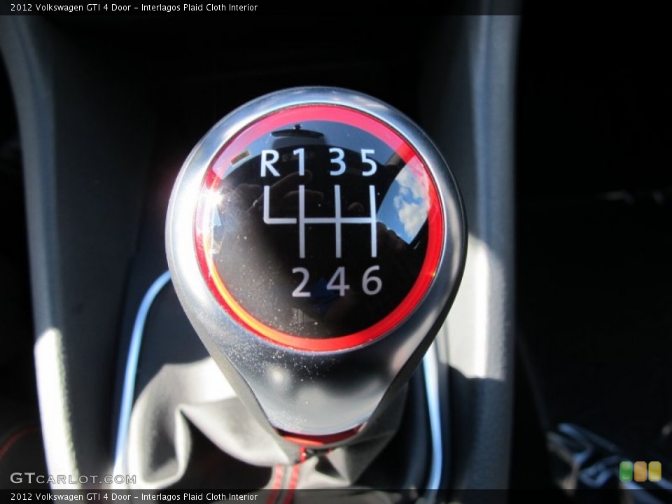 Interlagos Plaid Cloth Interior Transmission for the 2012 Volkswagen GTI 4 Door #55524902