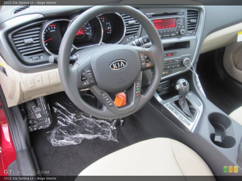 Beige Interior Photo for the 2012 Kia Optima LX #55524992