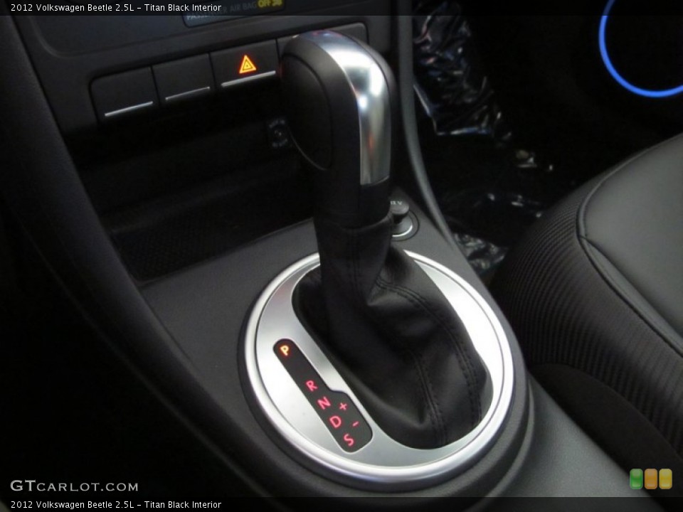 Titan Black Interior Transmission for the 2012 Volkswagen Beetle 2.5L #55525493