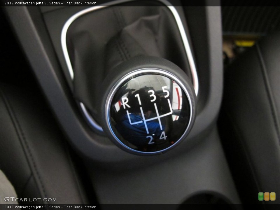 Titan Black Interior Transmission for the 2012 Volkswagen Jetta SE Sedan #55526117