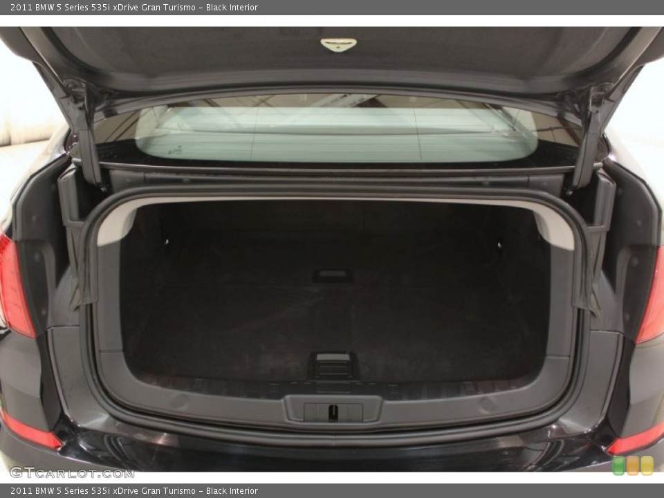 Black Interior Trunk for the 2011 BMW 5 Series 535i xDrive Gran Turismo #55526153