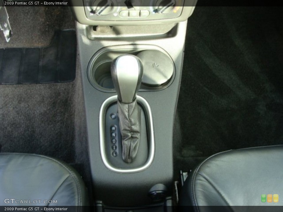 Ebony Interior Transmission for the 2009 Pontiac G5 GT #55526363