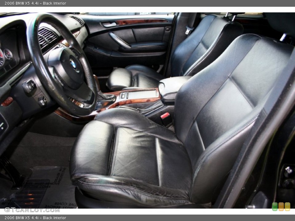 Black Interior Photo for the 2006 BMW X5 4.4i #55527194