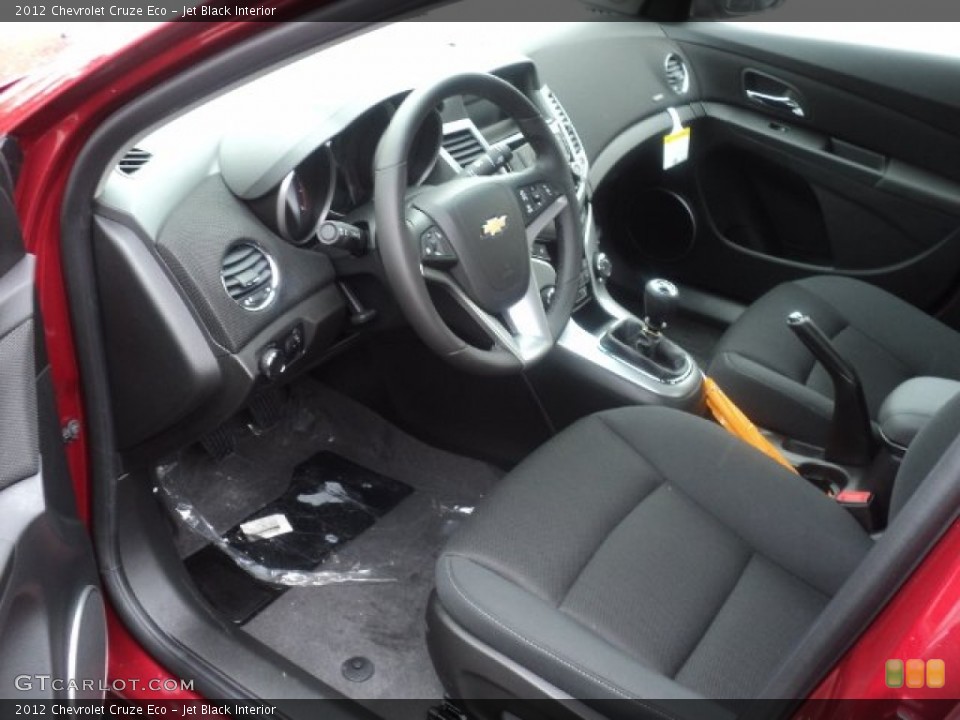 Jet Black Interior Photo for the 2012 Chevrolet Cruze Eco #55527248