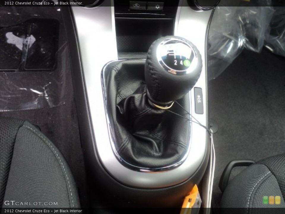Jet Black Interior Transmission for the 2012 Chevrolet Cruze Eco #55527257